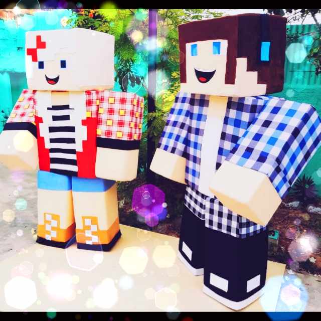 Foto 1 - Minecraft cover personagens vivos festas infantil